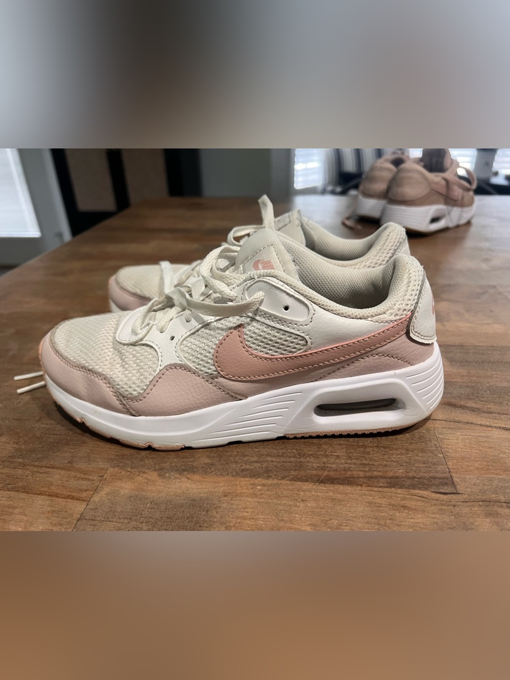 Nike Women's Air Max SC color White/Barely Rose-Pink Oxford SZ 6.5